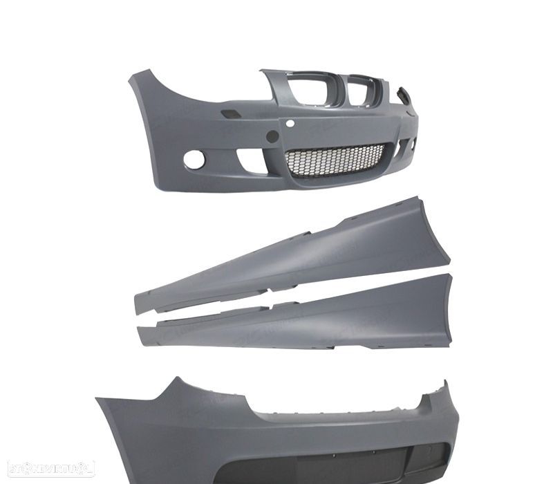 KIT CARROÇARIA BMW E87 LOOK M SEM PDC - 5