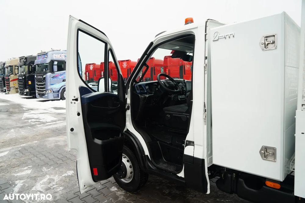 Iveco DAILY 70-180 / BASCULATOR SPATE 2.8 M / MTA: 7.0 T / BLOCARE PUNȚI / DUBLU / HI-MATIC - 25