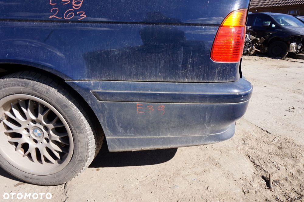ZDERZAK TYLNY 5 E39 KOMBI 263  GRANATOWY BMW 1995-2000 - 5