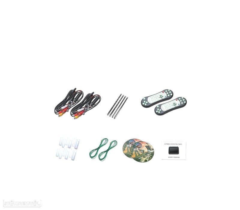 ENCOSTOS DE CABEÇA COM DVD E HDMI LCD 10,1 1080P TACTIL - 3