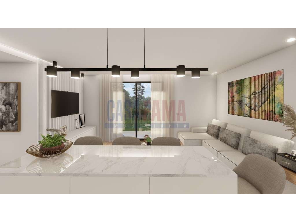 Apartamento T2 Novo em Ribeirão com Suite, Ampla Varanda e Garagem - Grande imagem: 5/30