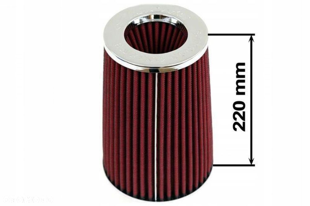 FILTR POWIETRZA SIMOTA 220MM / 60-77mm czerwony - 2