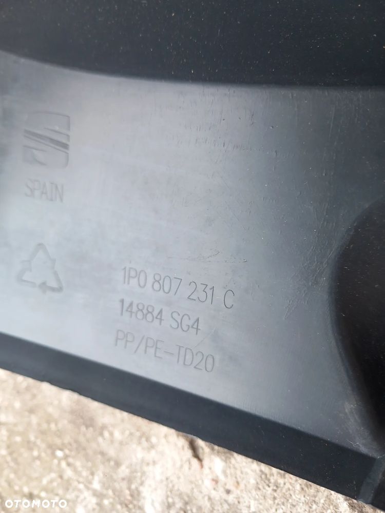 SEAT LEON II 2005-2009 ZDERZAK PRZÓD PRZEDNI 1P0807231 - 4
