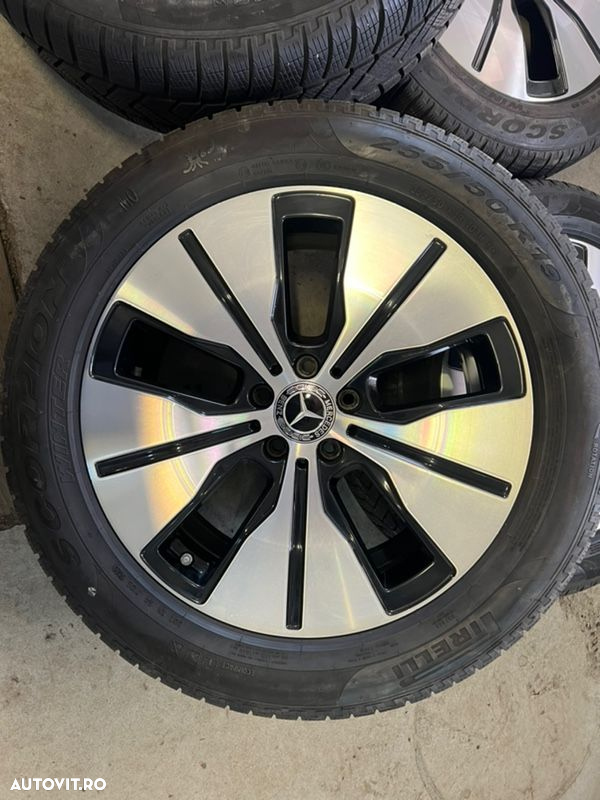 vând set jante originale Mercedes EQC pe 19” in două lățimi - 3