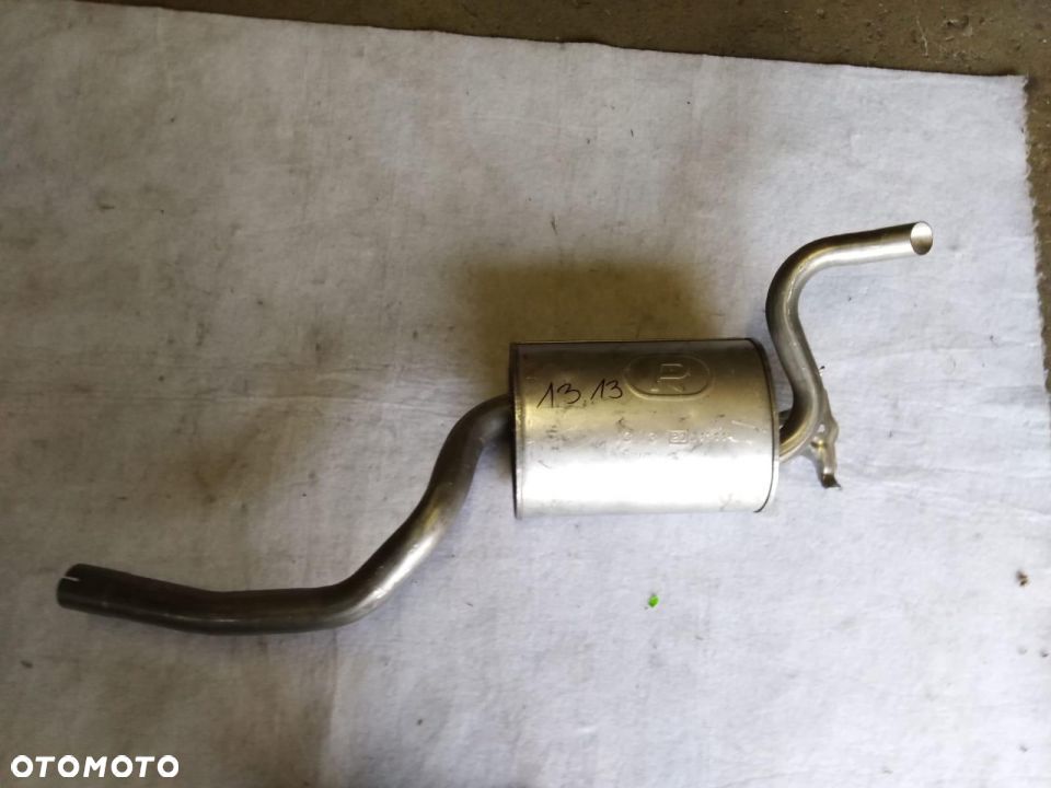 TŁUMIK KOŃCOWY tylny  Mercedes W201 85-93 2.5D 190 90-94 KM  1313 P ALU 2014901115 2014903415 - 1