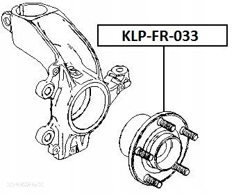 PIASTA KOŁA PRZÓD LEWA PRAWA FORD FOCUS C-MAX 07- - 3
