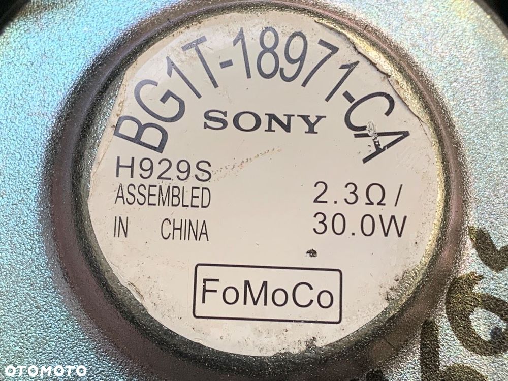 GŁOŚNIKI KOMPLET  FORD MONDEO V liftback (CE) 2014 - 2022 2.0 EcoBoost 176 kW [240 KM] benzyna - 9