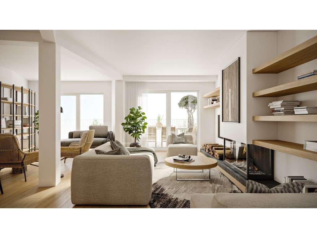 Moradia T4+1 com terraço no Monte Estoril - Grande imagem: 2/23