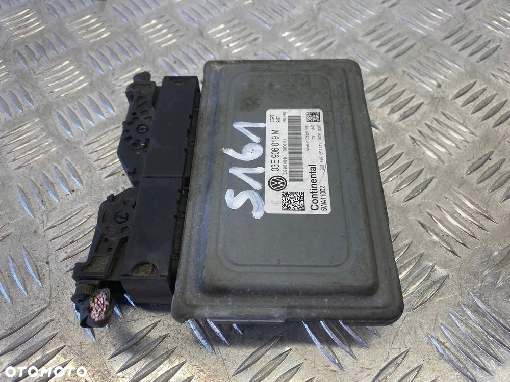 KOMPUTER SILNIKA VW POLO V 1.2 60KM 03E906019M 5WA11002 - 4