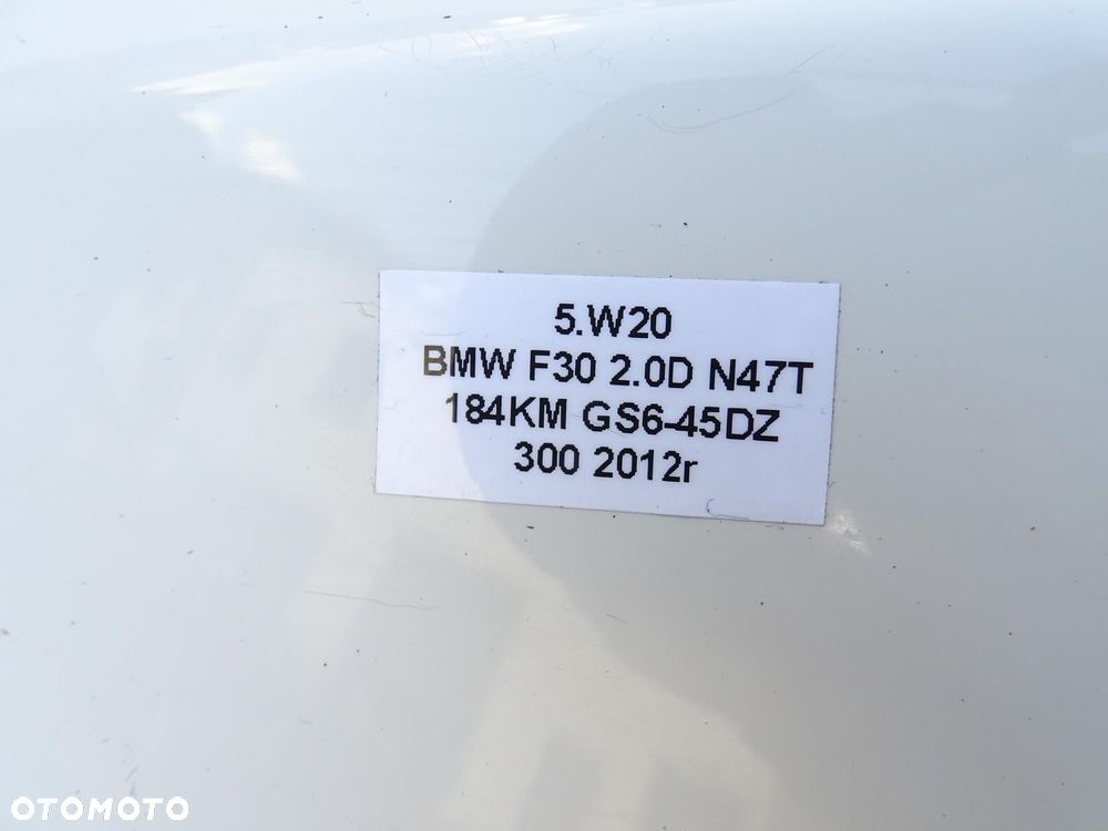 KLAPA TYŁ TYLNA BAGAŻNIKA ALPINWEISS III 300 BMW F30 SERIA 3 11-18r - 16