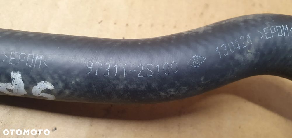 Przewód wąż rurka wody płynu nagrzewnicy Kia Sportage III 2.0 CRDI 97311-2S100 - 5