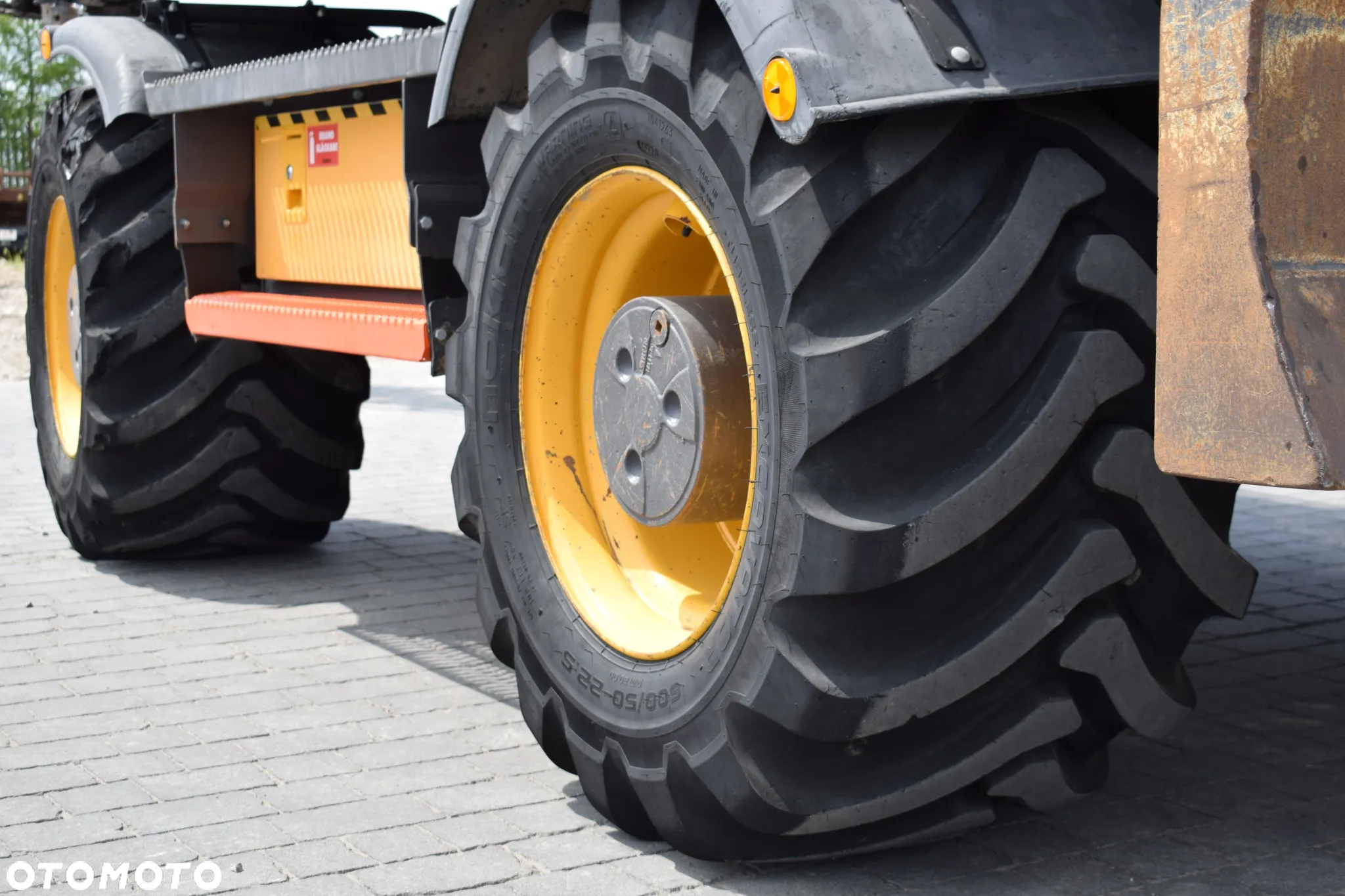 Koła R22.5 Nokian 600/50- 22.5 do koparki opony balony 24 płótna - 6