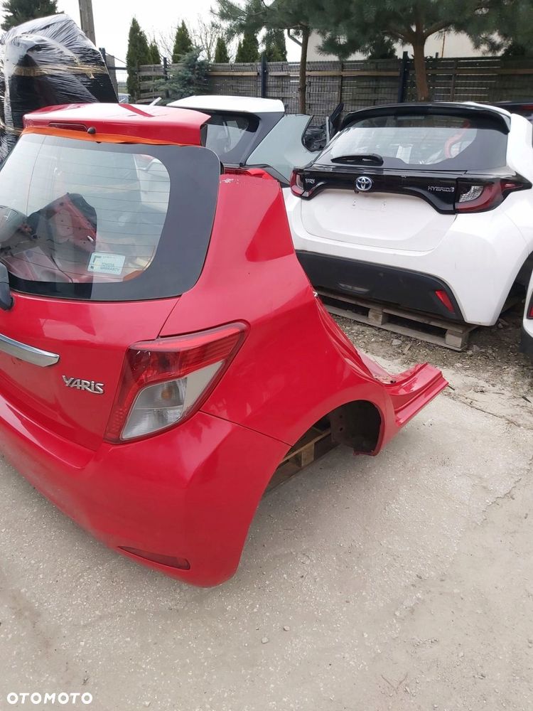 Toyota Yaris III pas tylny błotnik tył lewy prawy zderzak klapa ćwiartka - 10