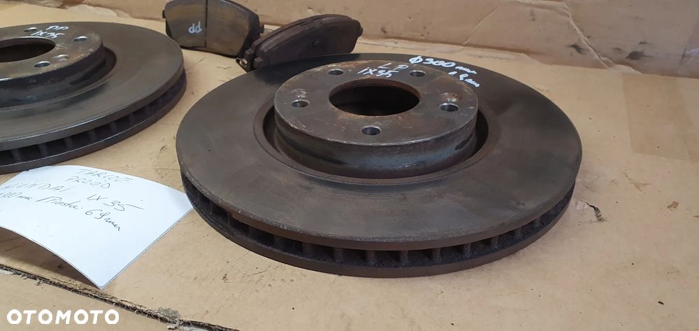 Tarcze hamulcowe przód przednie Hyundai ix35 1.7 CRDI - 6
