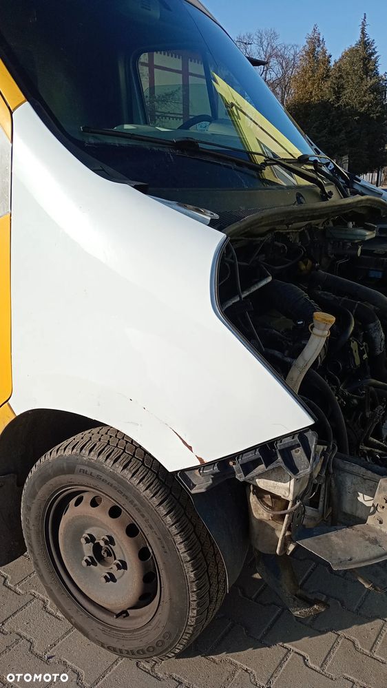 F.V Renault Master III BŁOTNIK LEWY BIAŁY Opel Movano B MASTER III MOVANO B BŁOTNIK PRAWY BIAŁY - 4