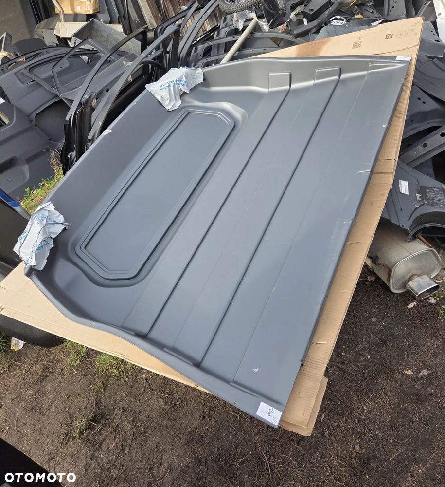 ściana grodziowa Citroën Berlingo II Peugeot Partner II 1609684980 Solidna ścianka działowa z szarego ziarnistego tworzywa ABS PSA 1609684980 - 9