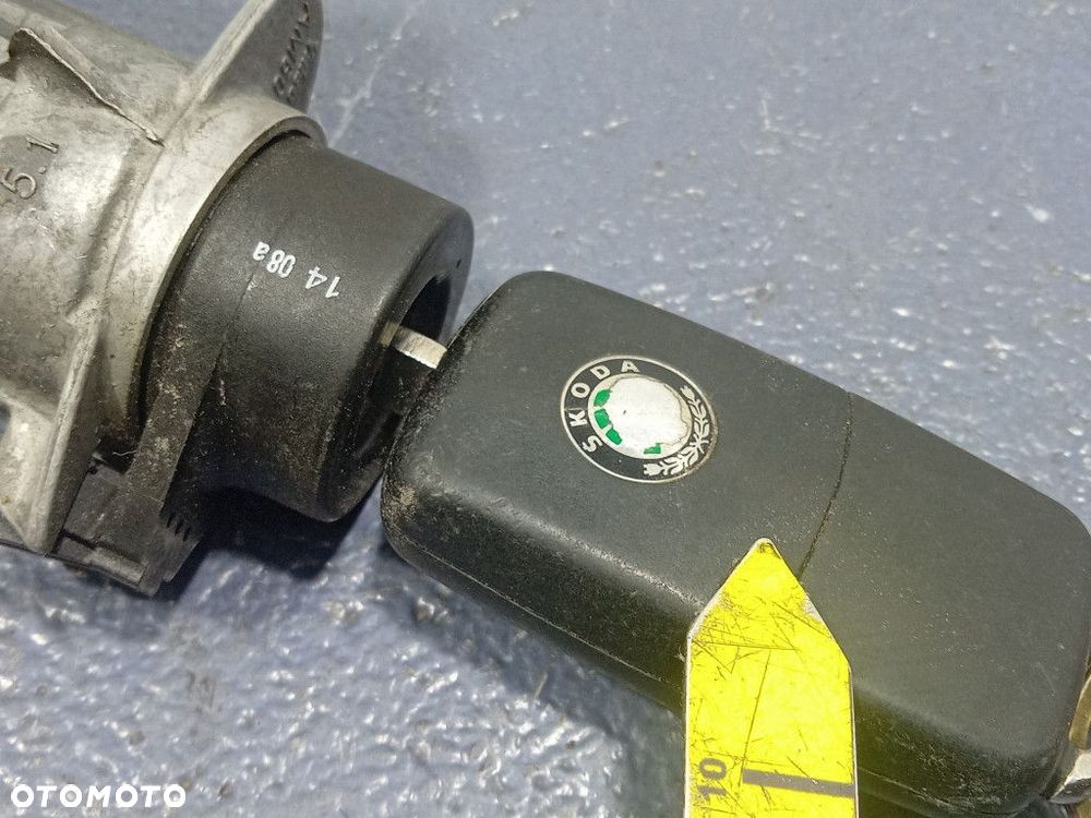 SKODA FABIA II 5J 1.4 16V STEROWNIK ZESTAW STARTOWY 03C906024B - 15