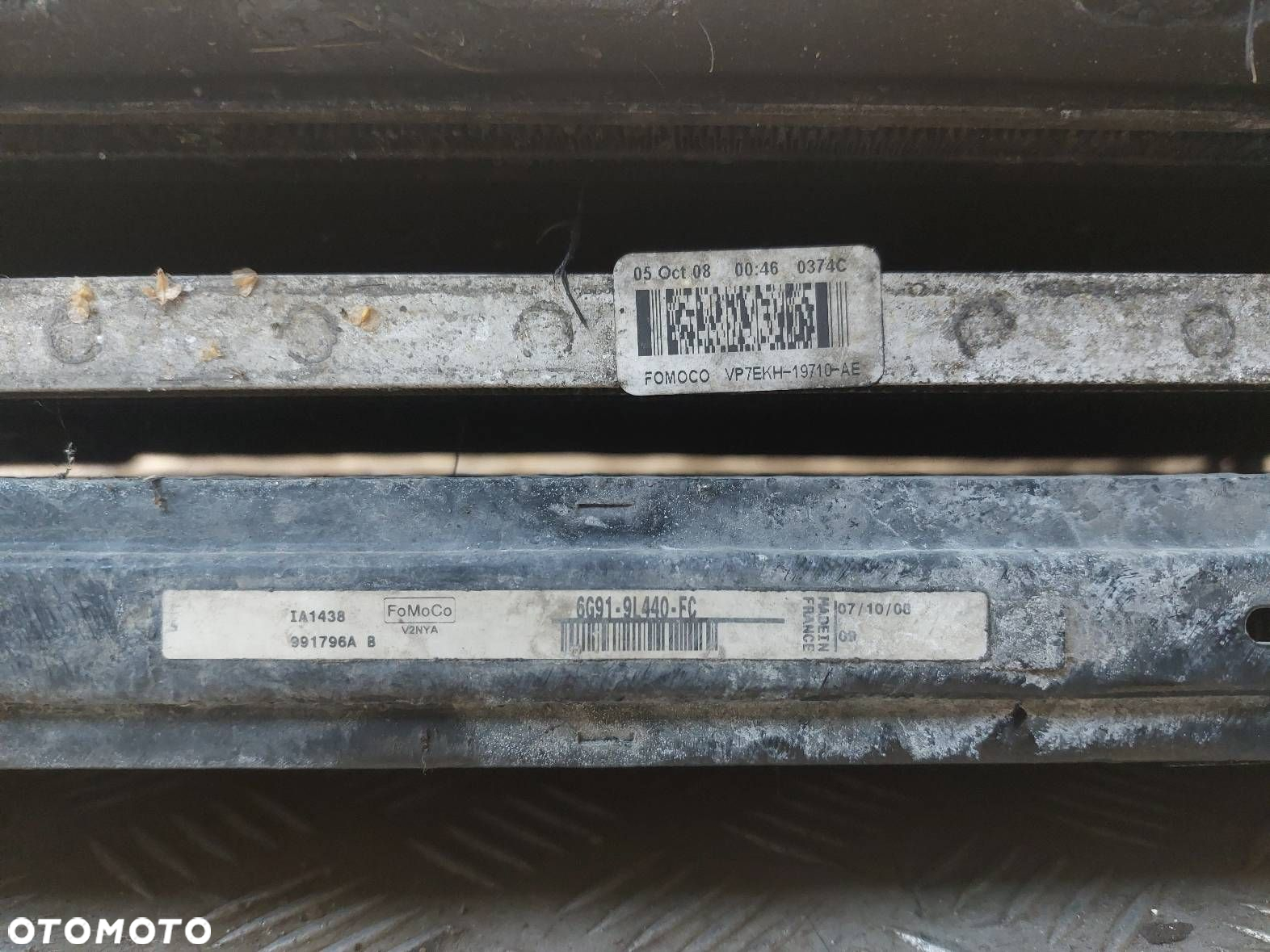 CHŁODNICA WODY KLIMATYZACJI INTERCOOLER FORD MONDEO MK4  2.0 TDCI - 3