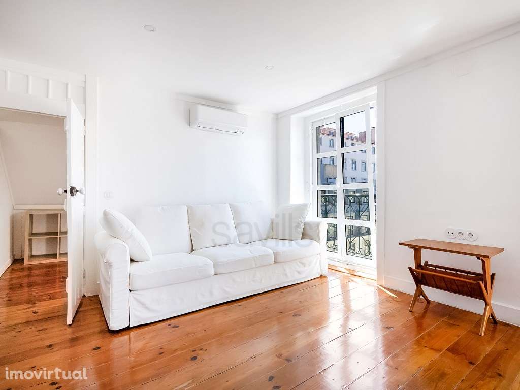 Apartamento T1+1 na Baixa, em Lisboa - Grande imagem: 2/18