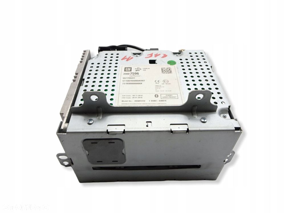 radio cd opel zafira c lift 39007596 - 1