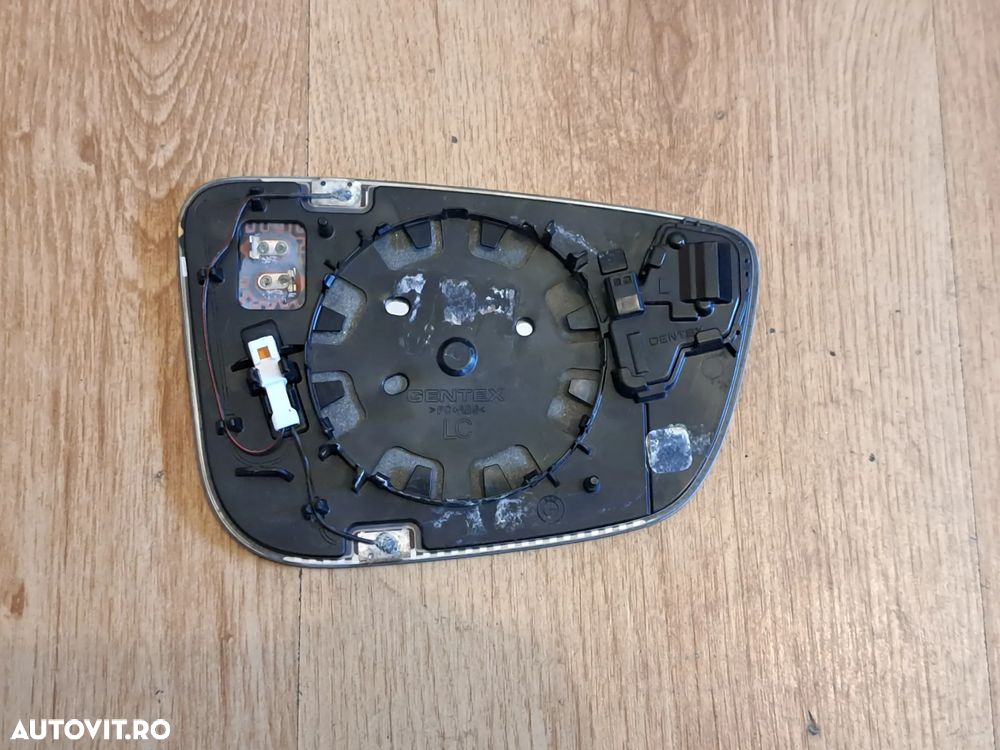 Sticla oglinda exterioara stanga dreapta cu electrocrom si side assist, sticla oglinda exterioara cu electrocrom originale BMW G30 G11 G12 F93 - 3