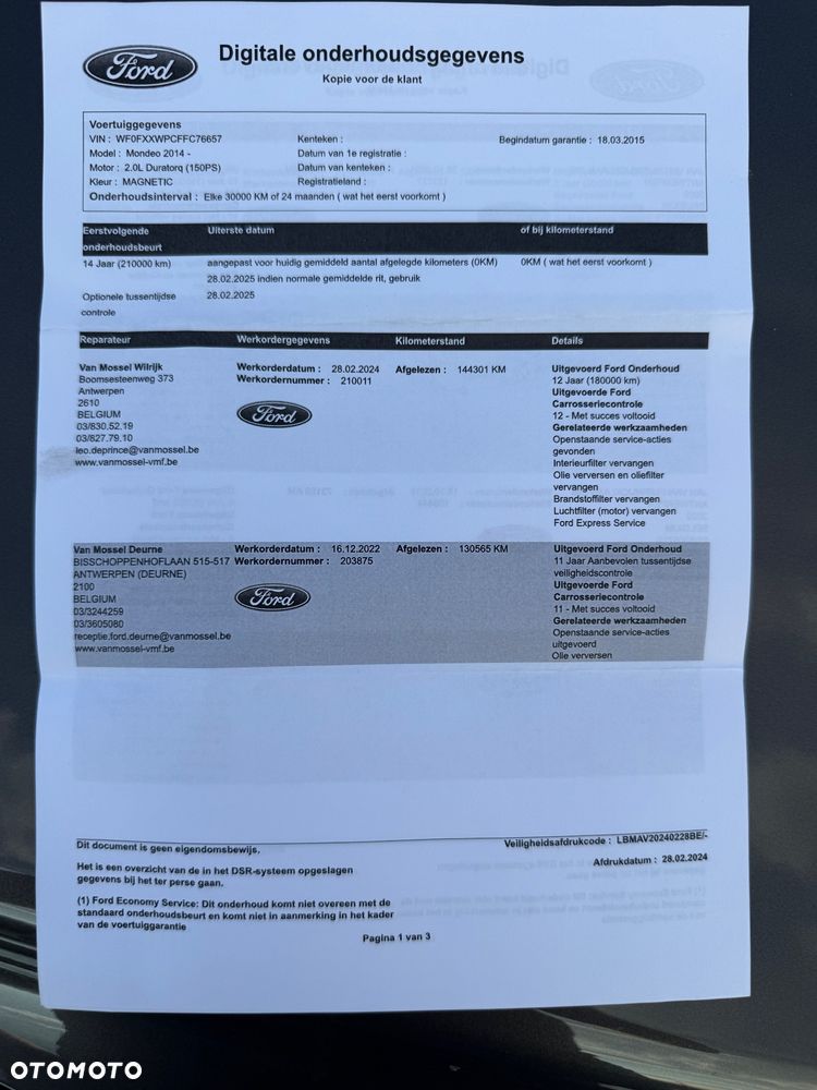 Ford Mondeo 2.0 TDCi STart-Stopp Titanium - 33