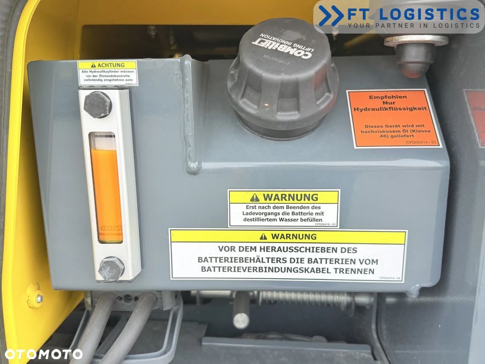 Combilift WÓZEK CZTEROKIERUNKOWY - WIELOKIERUNKOWY | COMBILIFT C4000ET | ELEKTRYCZNY | TRIPLEX 6350MM | SZEROKI 3350MM POZYCJONER WIDEŁ | JEDYNE 61 MOTOGODZINY | WOLNY SKOK | NOWE OPONY | PO SERWISIE | STAN IDEALNY - 4