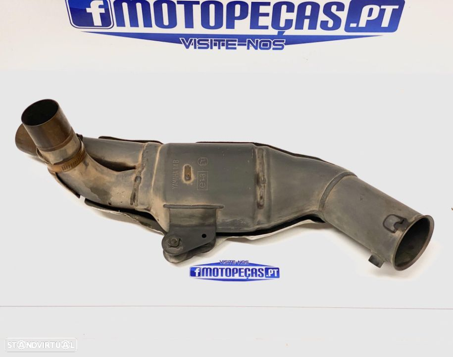 Ponteiras escape e catalisador para yamaha yzf R1 ano 2009 ate 2014 - 3