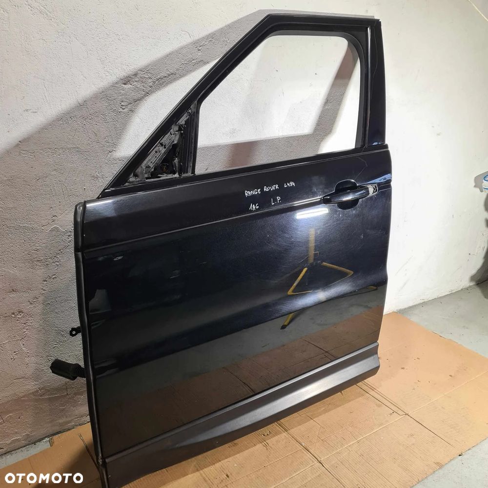 RANGE ROVER SPORT L494 DRZWI LEWE PRZEDNIE PRZÓD 1AG SANTORINI BLACK - 4