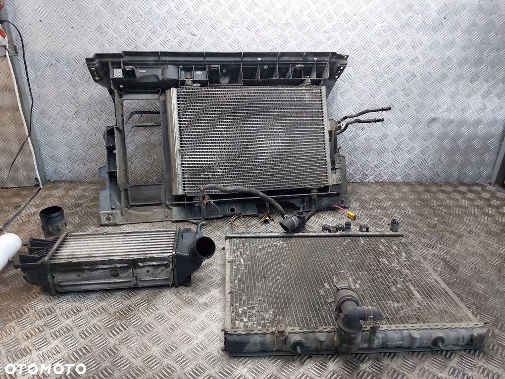 PAS PRZEDNI WZMOCNIENIE CZOŁOWE KOMPLET CHŁODNIC PEUGEOT 607 I 2.2 HDI - 1