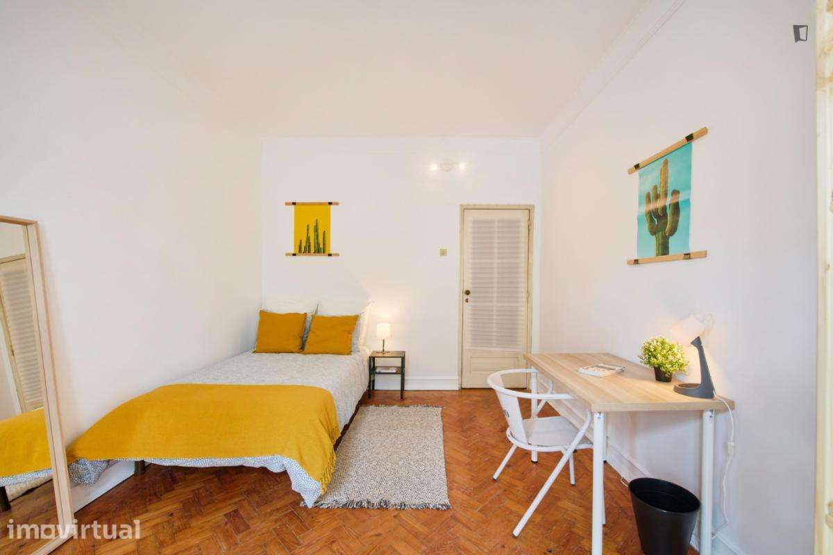 Quarto - localizado em Alvalade Lisbon - Grande imagem: 4/17