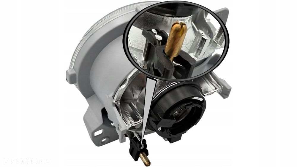 scania r halogen dalekosiężny prawy wewnętrzny 1446354 1852570 2248114 - 6