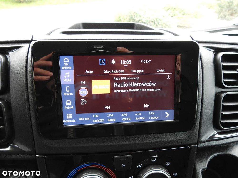 Fiat DUCATO  PLANDEKA 10 PALET WEBASTO TEMPOMAT KLIMATYZACJA  180KM - 37