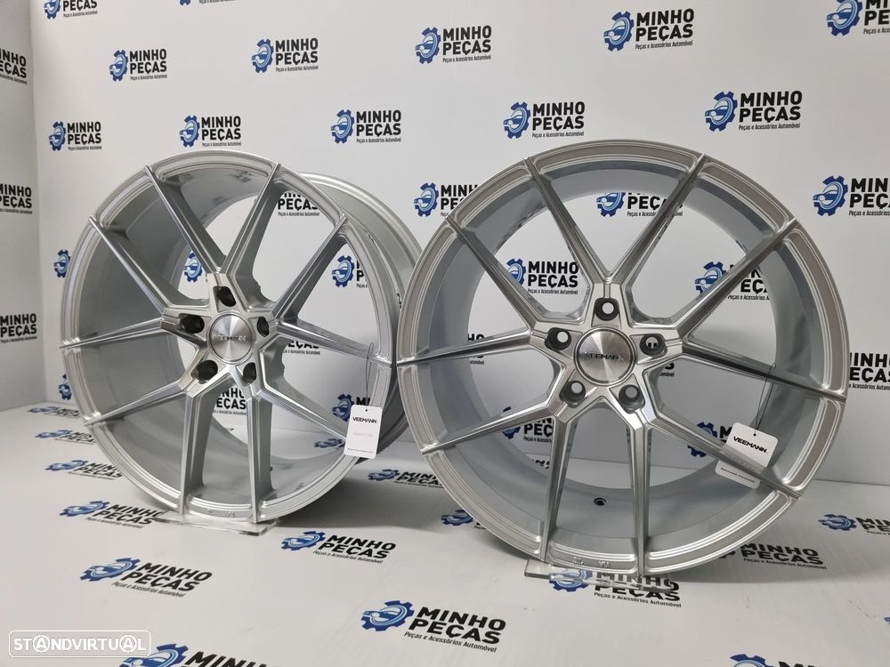 Jantes Veemann (V-FS39) em 19 (5x120) Silver Machined - 3