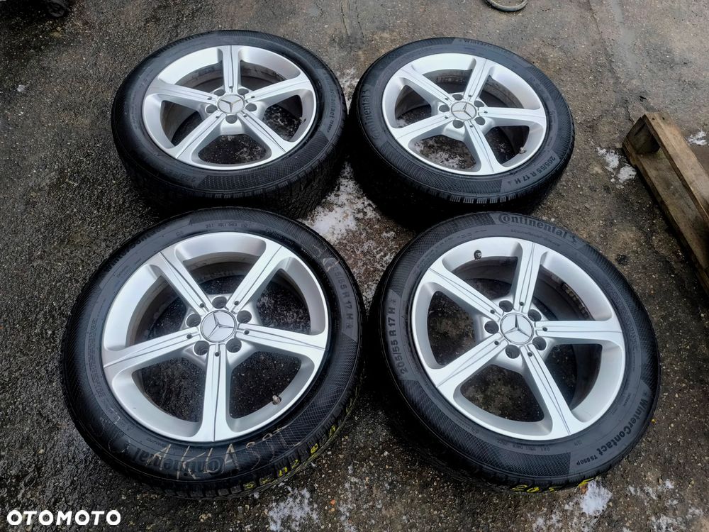 5x112 Felgi Aluminiowe Alufelgi 17 Mercedes Koła Zimowe Zima A KLASA W177 W176 B W246 W247 C W204 CLA W117 W118 GLB X247 GLA H247 MARCO POLO W447 V VITO W639 Legnica ALU-RAD 7mm 205/55 TPMS - 1