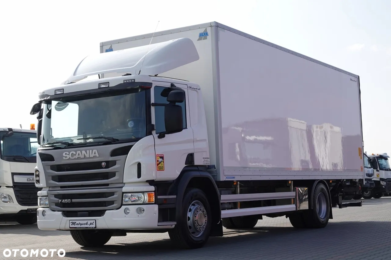 Scania P 450 / 4x2 / IZOTERMA / NIISKI PRZEBIEG 96 tys. km / WINDA ZAŁADOWCZA / OPONY 100% - 4