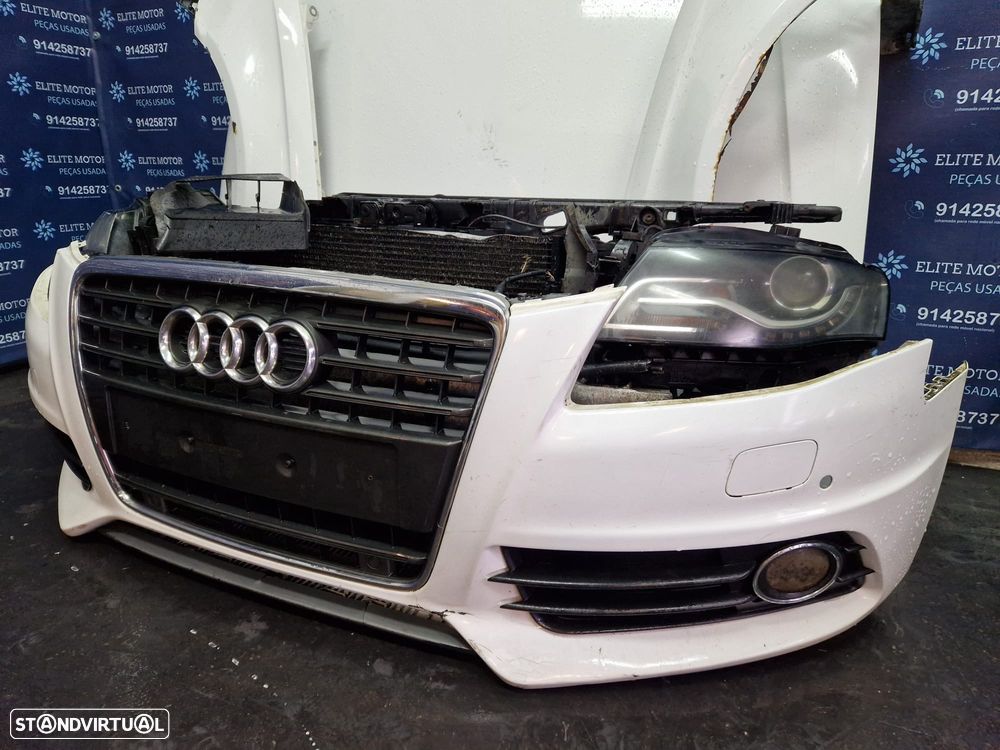 Frente completa usada AUDI A4 B8 S-LINE XENON 2.0 TDI capot parachoques oticas radiadores guardalamas - 5