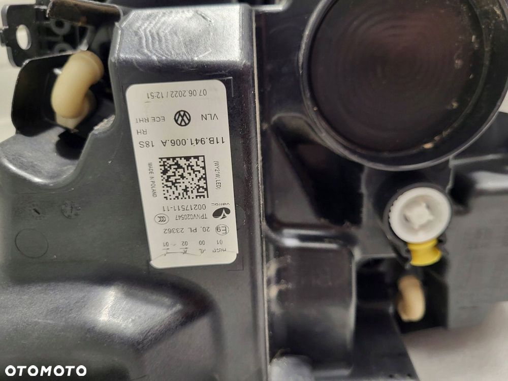 volkswagen id.4 full led przód strona prawa 11b941006a - 9