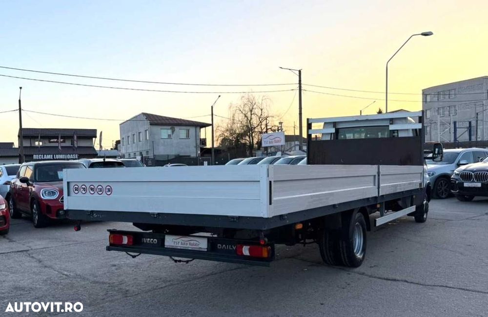 Iveco DAILY PLATFORMA CU OBLOANE - 8