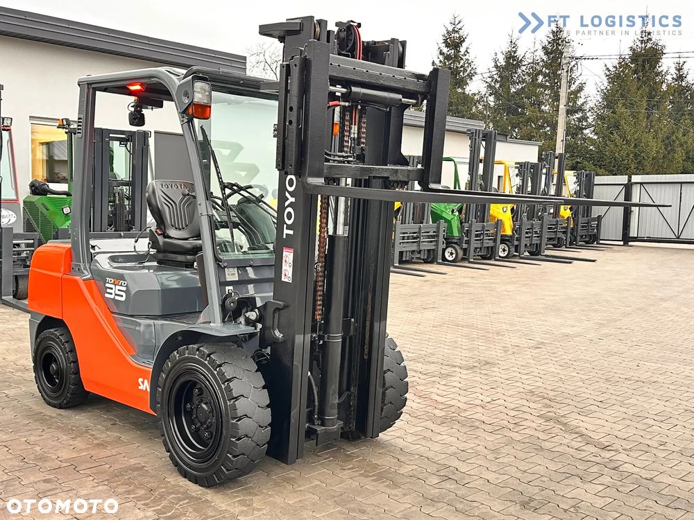 Toyota 52-8FDJF35 / DIESEL / 2016 / JEDYNE 2096 MOTOGODZIN / WOLNY SKOK / DUPLEX / JAK NOWA - 23