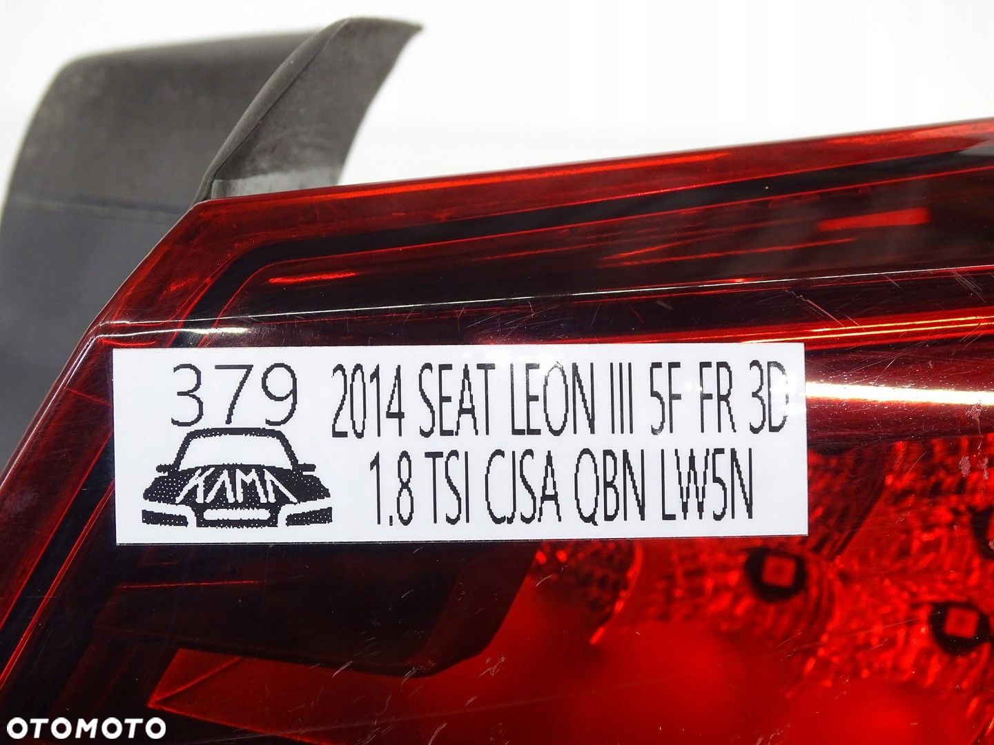 LAMPA LED PRAWY TYŁ PRAWA TYLNA SEAT LEON III 3 5F FR 3D 14R 5F0945208E - 9