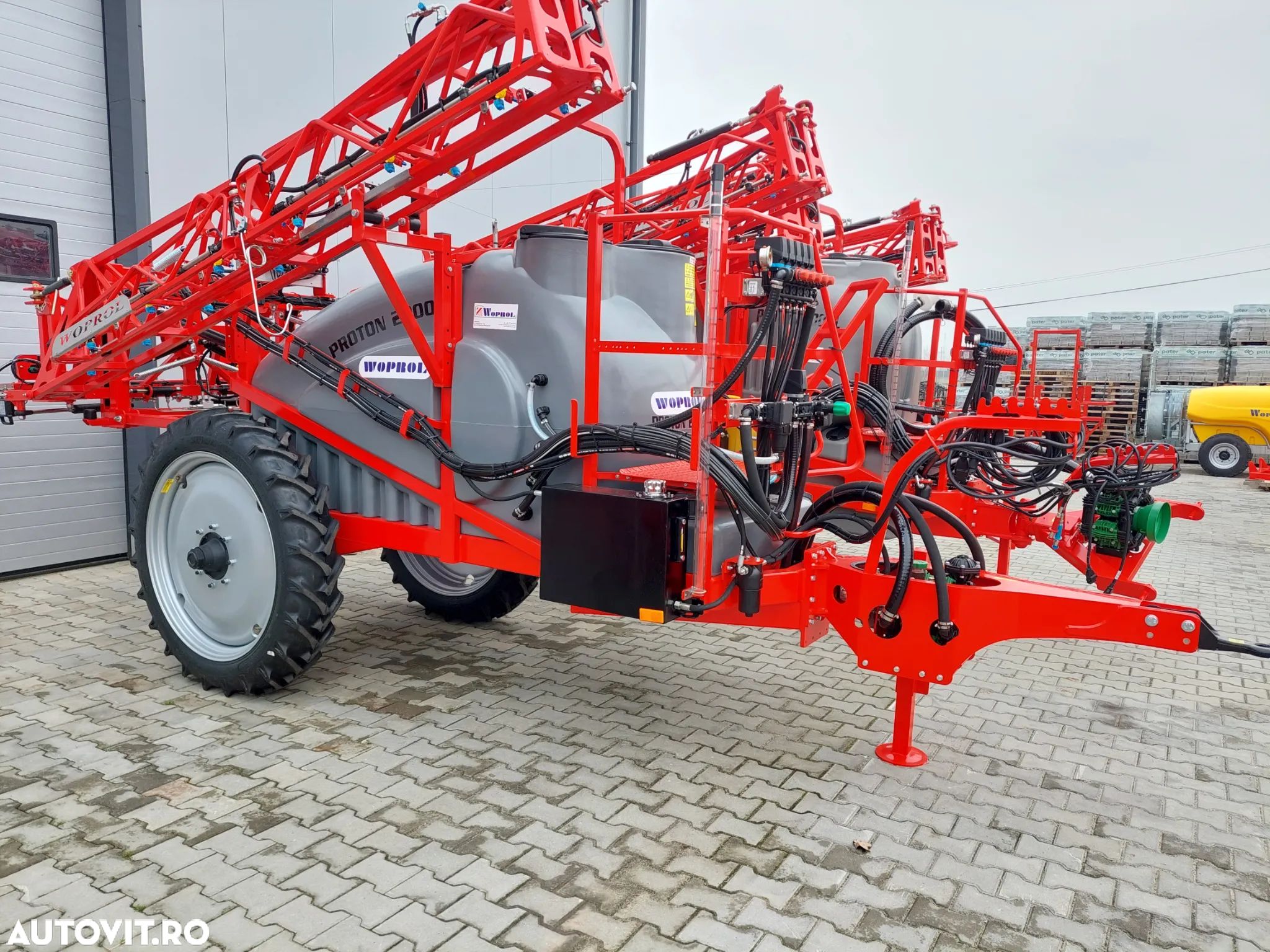 WOPROL erbicidator tractat de la 1500l/15m pana la 4000l/24m - 1