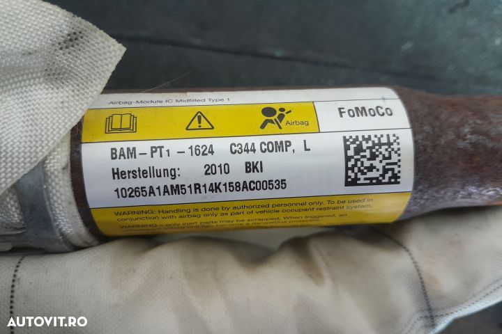 Airbag cortina stanga BAM-PT1-1624 BAM-PT1-1624 Ford C-Max 2 [2010 - - 2