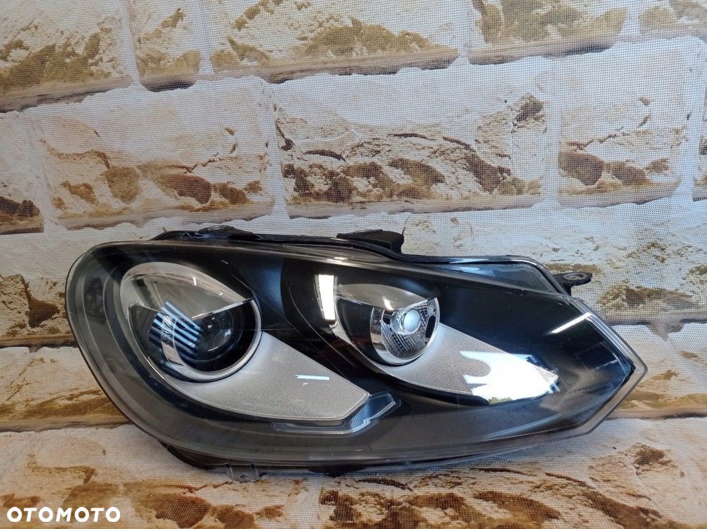 vw golf 6 VI lampa xenon skrętny bez led lewa europa - 12