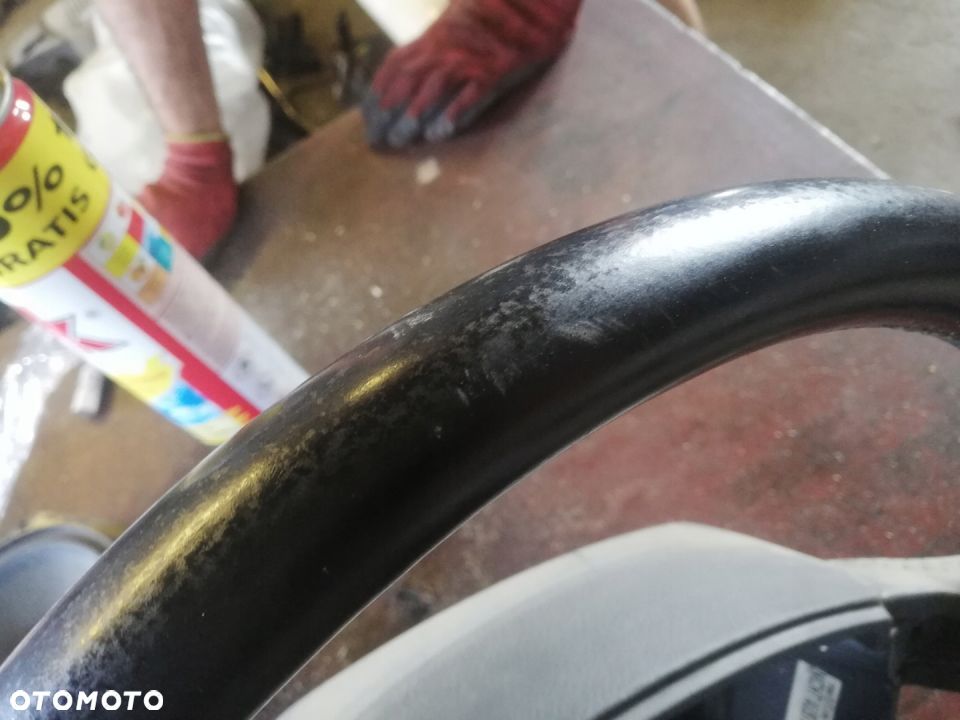 VW TOUAREG 7L KIEROWNICA SKÓRZANA 3D0419091K - 5