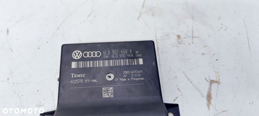 MODUŁ STEROWNIK GATEWAY AUDI A6 C6 Q7 4L0907468A - 2