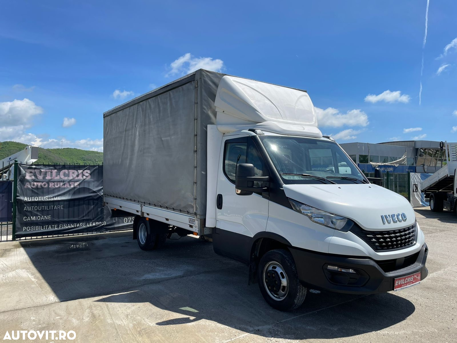 Iveco Daily 35C14 Prelata 10 EUROPALETI AXA DUBLA SPATE - 24