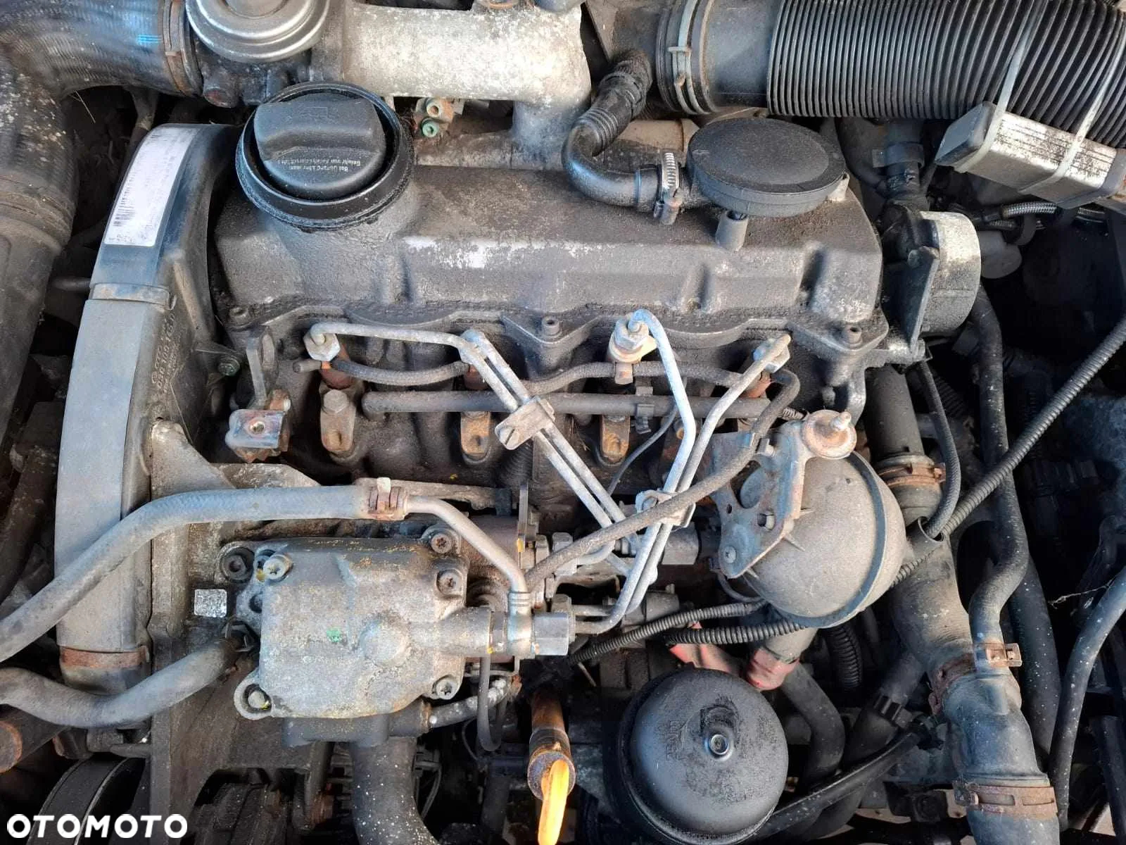 SILNIK KOMPLETNY 1,9 TDI 90KM ALH SKODA OCTAVIA TOLEDO GOLF IV AUDI A3 KOMPLETNY 188.000 KM - 5