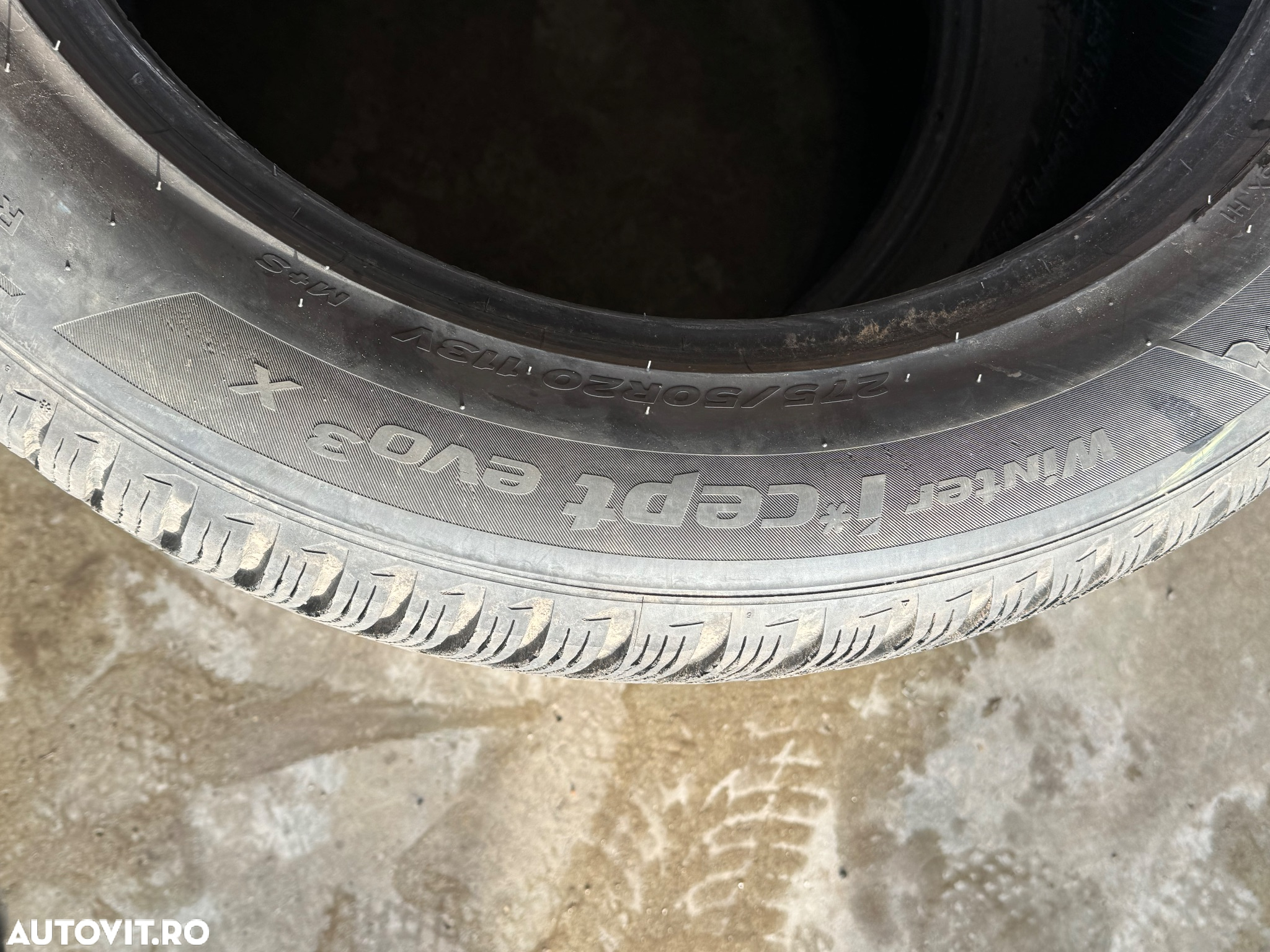 Vând 2 anvelope 275/50/20 hankook de iarnă ca noi - 4