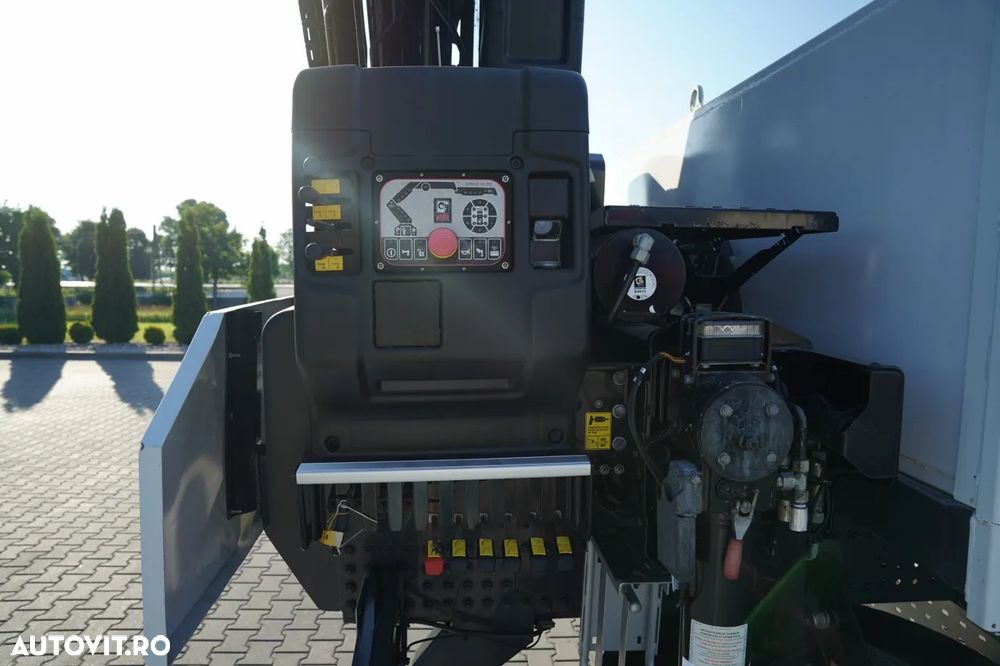 Mercedes-Benz AROCS 2636 / 6x4 / LIVRARE 7,6 M + HIAB 188 B-3 HDS / PODEA REZISTENTĂ / RADIOCOMANDĂ / ROTATOARE / FURCĂ PENTRU PALEȚI / EURO 6 - 23